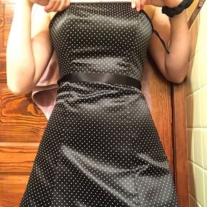 Vintage 90s gunne sax polka dot dress